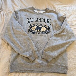 Gatlinburg Grey Crewneck Sweatshirt